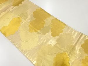 アンティーク　雲模様織り出し袋帯(材料)